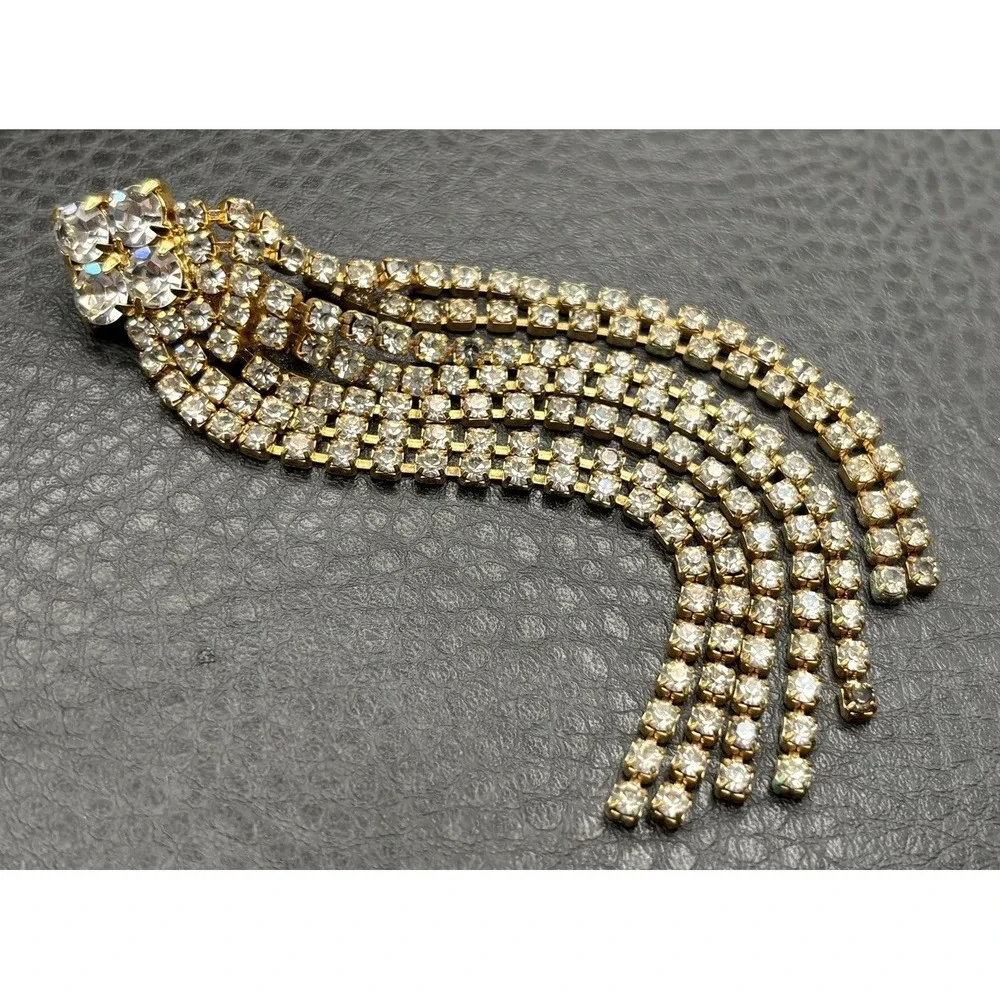 Vintage Rhinestone 4.5